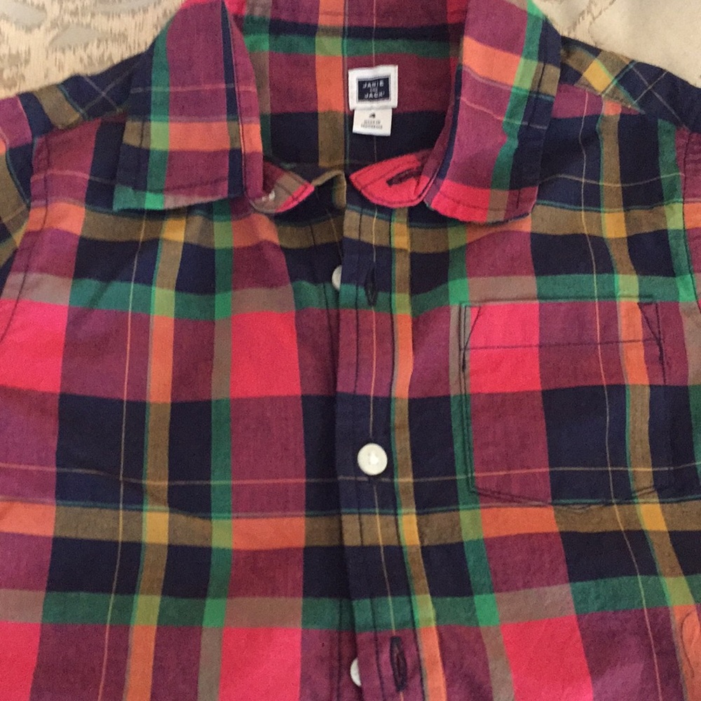 4T Janie and Jack button down